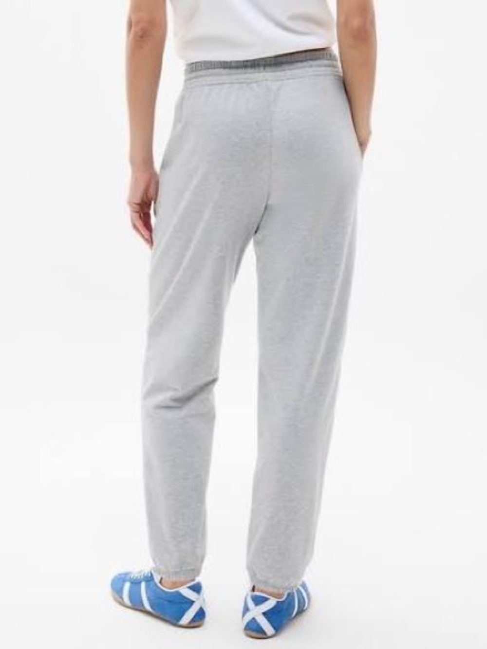 Athleta Retroterry Mid Rise Jogger Grey Heather Size Small Petite - Picture 7 of 7